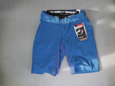 Vaude Ligure Fahrradshorts Damen Gr. 36 / XS Blau Neu mit Etikett Radhose Shorts