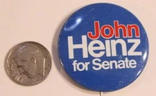 Vintage John Heinz Campaign Pinback Button J3