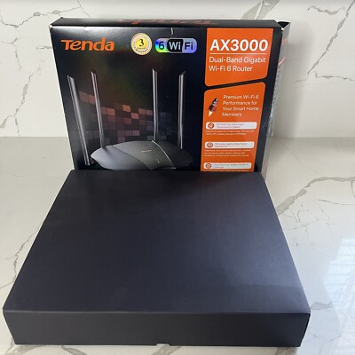 Tenda RX9 Pro AX3000 Dual-band Gigabit WiFi 6 Router Wireless 802.11ax In Box