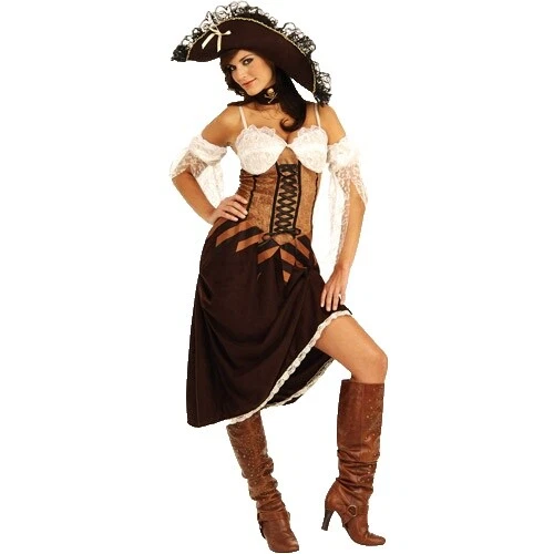 Pirate White Dress Costumes for Women