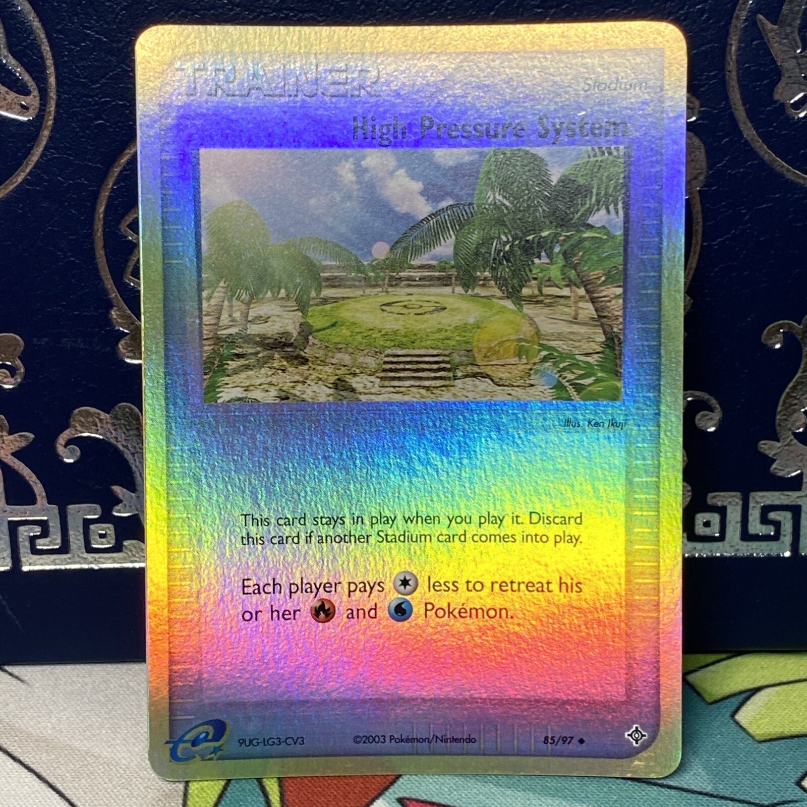 Pokémon 2003 High Pressure System 85/97 Dragon Trainer Stadium Reverse Holo NM