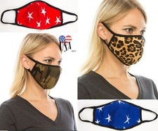 Face Mask Mouth Cover Protection Reusable Breathable Filter Pocket Made in USA