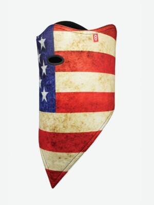 Airhole Softshell Gesichtsmaske USA Ski Gr. M/L UVP49  Schal *X42*