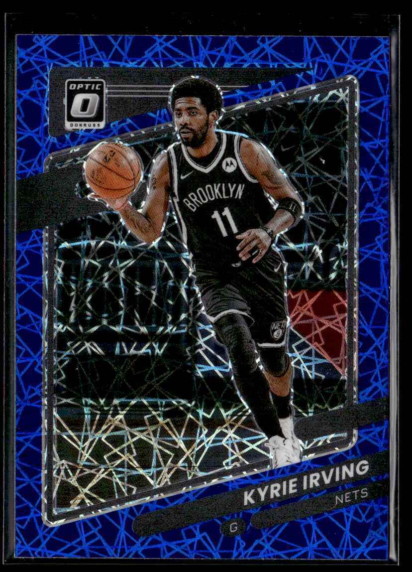 カイリー・アービング 2021-22 Optic Blue Laser Kyrie Irving Brooklyn Nets #96 | eBay