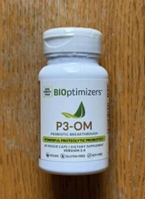 Bioptimizers P3-OM Proteolytic Probiotic Breakthrough - Prebiotic - 60 capsules