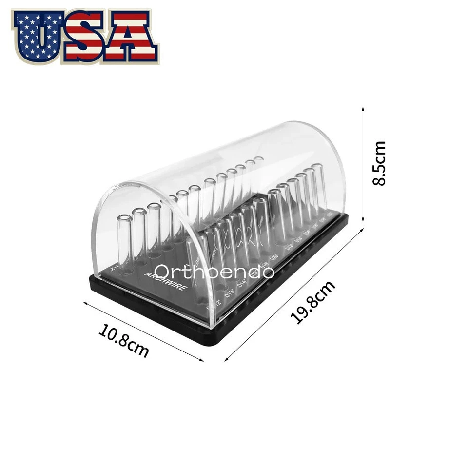 Dental Orthodontic Power Chain/Ligature Tie Organizer Storage Box/Arch Wire Box - Image 2 of 4