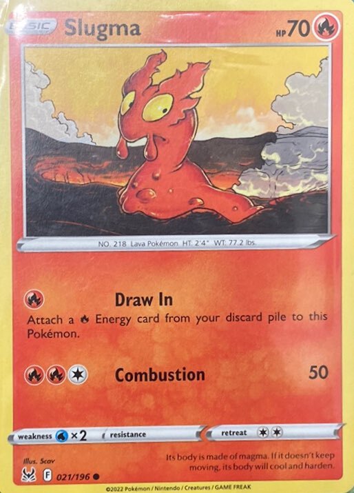Lost Origin  Slugma 