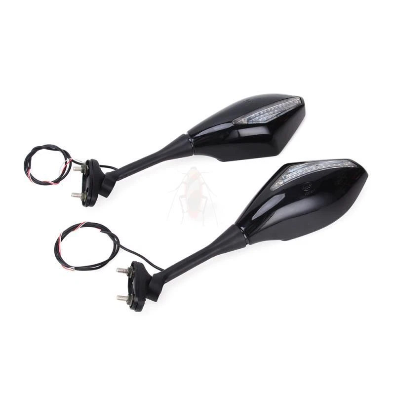 Espelhos de seta integrados luz LED para Honda CBR600RR 2003-2017 CBR1000RR - Imagem 2 de 4