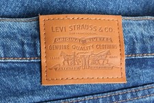 LEVIS PREMIUM RIBCAGE STRAIGHT BIG E Stretch Ankle Jeans Women Size 18W W39 L27