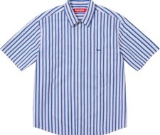 SUPREME Loose Fit Multi Stripe S/S Shirt - Medium  New 