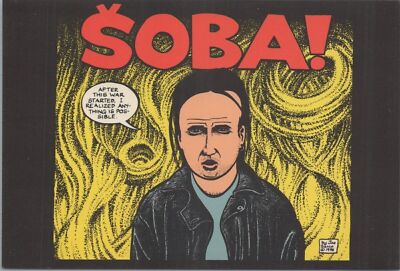 Postcard Soba Jose Sacco  Drawn & Quarterly Series 11 of 15
