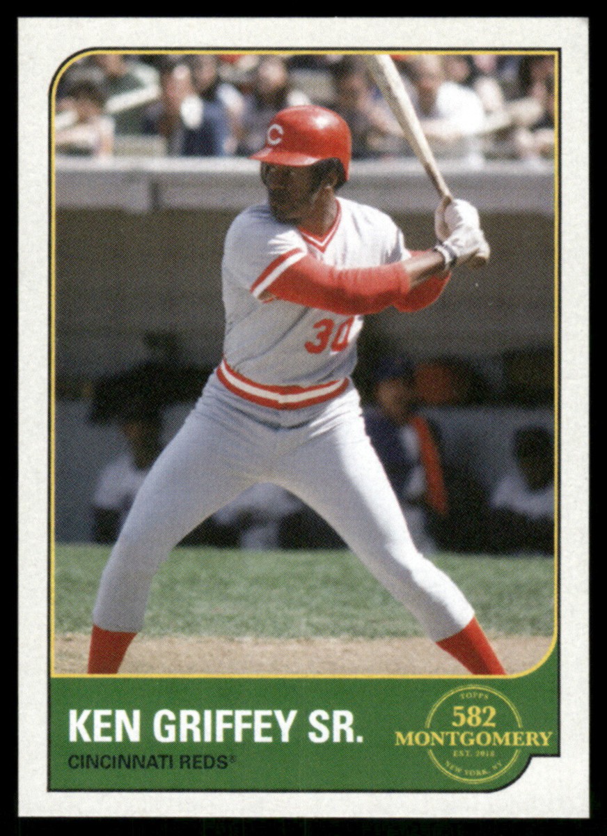 2021 Topps 582 Montgomery Club Set 1 #8 Ken Griffey Sr | eBay