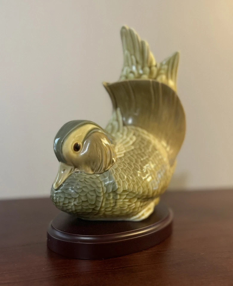 Lladro 4695 ~ Pato Mandarín ~ Estado impecable ~ Difícil de encontrar Foto 2 de 4