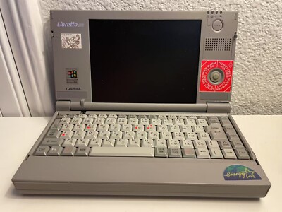 【稼働品】Libretto for DoCoMo（TOSHIBA）パルディオ付き RARE] TOSHIBA Libretto for DoCoMo Model2 pentium(r) HDD