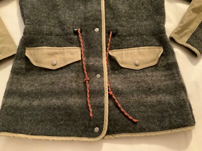 Patagonia Reclaimed Wool Parka SMALL Forge Grey Limited Edition