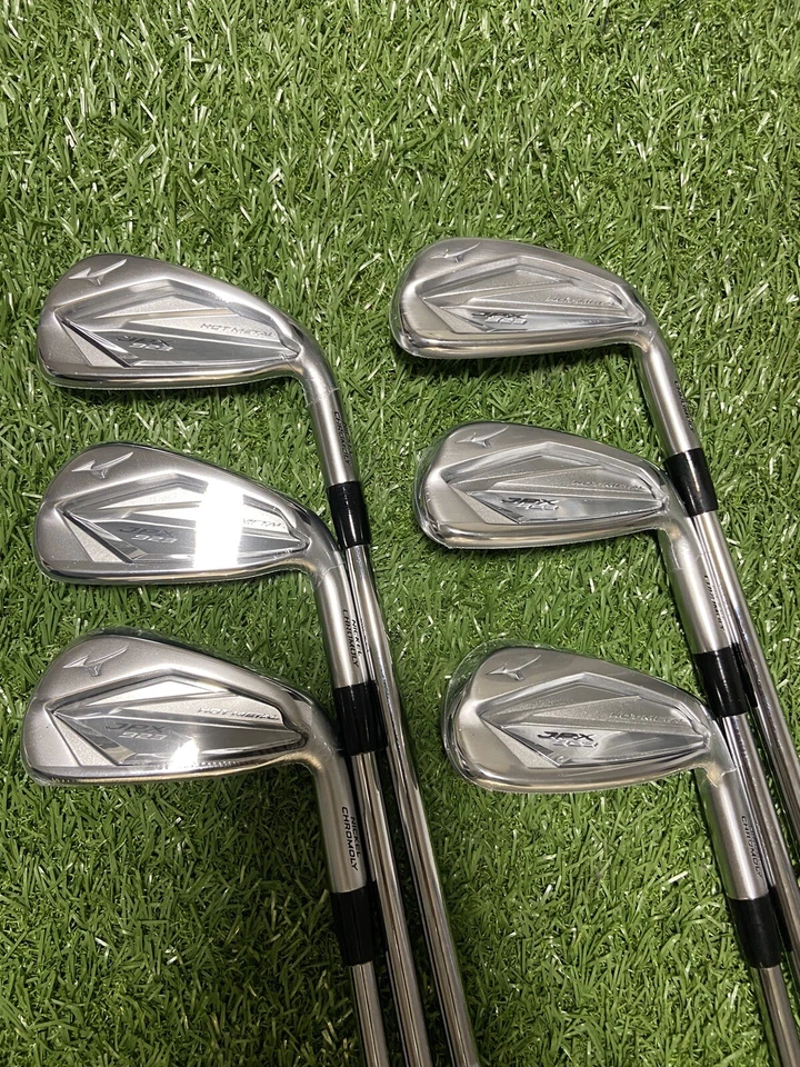 MIZUNO JPX 923 HOT METAL IRONS 5-PW NIPPON MODUS 105 X STIFF FLEX BRAND NEW - Image 2 of 4
