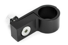 13-14mm Schlauchhalter Schwarz eloxiert