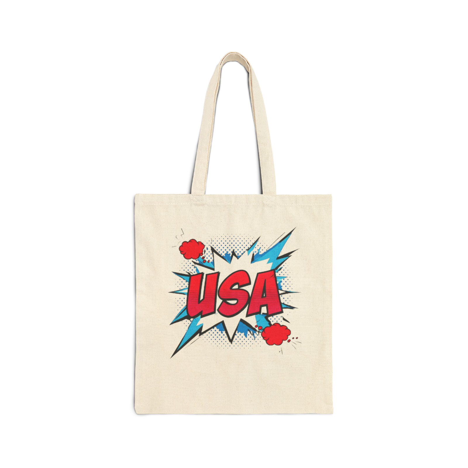 Custom Eco-Friendly Cotton Canvas Tote Bag USA Made