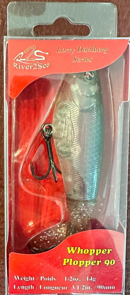 River2Sea Whopper Plopper 90 Larry Dahlberg Topwater Lure — 第 3/4 张图片