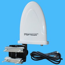 OPTICUM AX-750 DVB-T2 Terrestrische Außen Antenne Full HDTV 30 dB Verstärkung