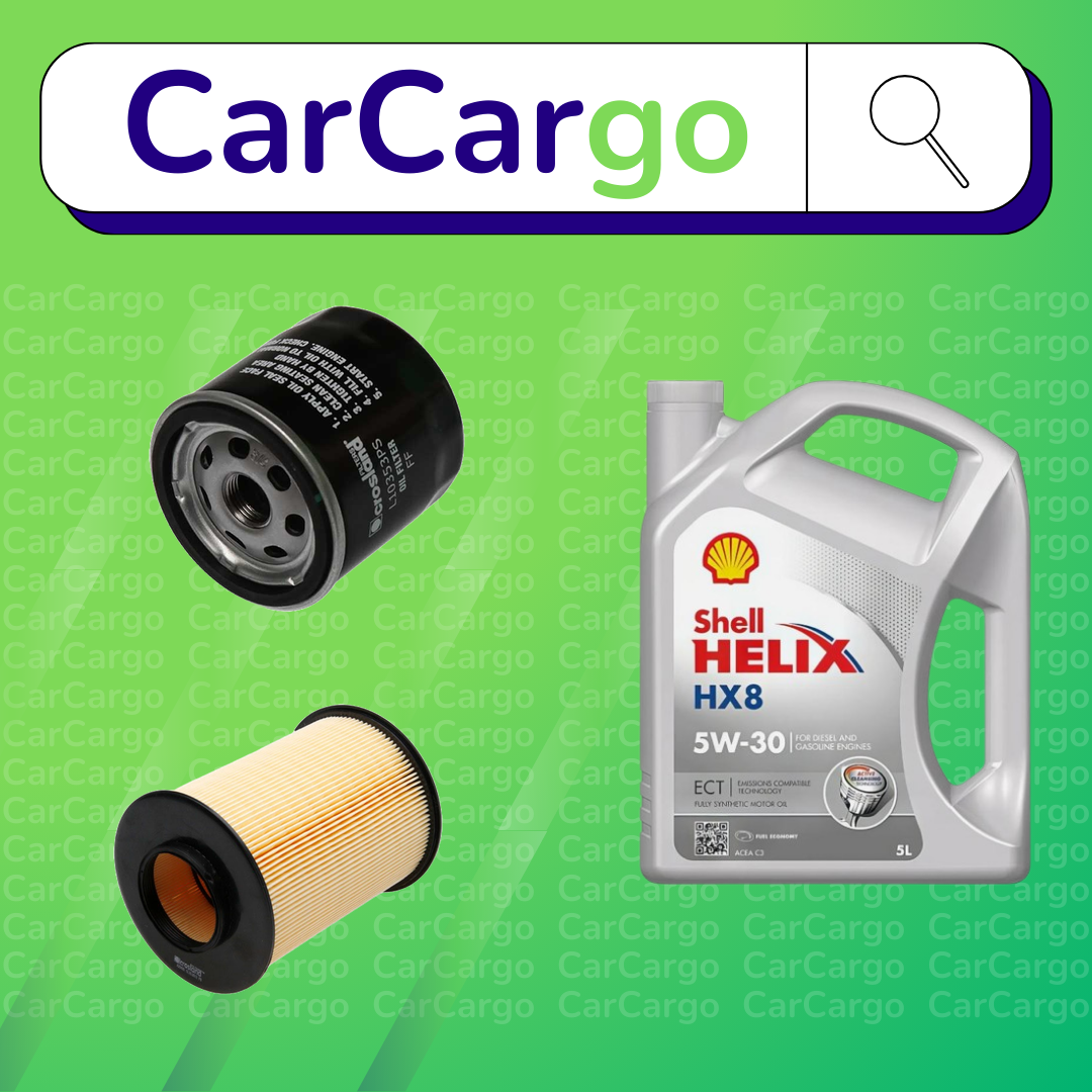 Complete Service Kit For Volvo V50 2.0D (2007-2011) – Oil, Air & Fuel Filters + 5L Engine Oil