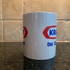 Kraft Foodservice Logo Ad Coffee Mug Cup Ceramic Vintage One Company Red Blue — photo 2