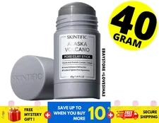 SKINTIFIC Alaska Volcano Clay Stick (reduces redness, inflammation, pore) 40g