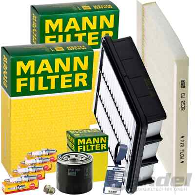 MANN FILTER INSPEKTIONSPAKET passend für HYUNDAI i30 FD 1.1+1.6 2.0 bis 12.08