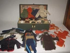 Vintage 1964 Gi Joe Action Soldier Wood Footlocker Accessories by Hasbro Lot # 1