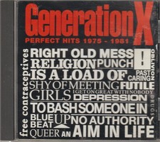 Generation X (4) – Perfect Hits 1975 - 1981 CD Feat Billy Idol