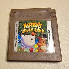 Nintendo Kirby's Dream Land (Game Boy) Platformer NTSC-U/C w/ Manual 1992