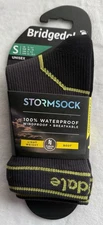 Bridgedale Unisex Stormsock 100% Waterproof Light Weight Boot Dark Gray & Black