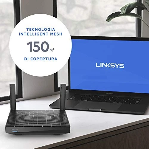 Linksys MR7350 Router WiFi 6 Mesh Dual Band (AX1800, Compatibile con il Sistema - Immagine 2 di 4