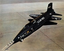 USAF North American X-15 Aircraft - 8x10 Photo On 8.5x11 #1887