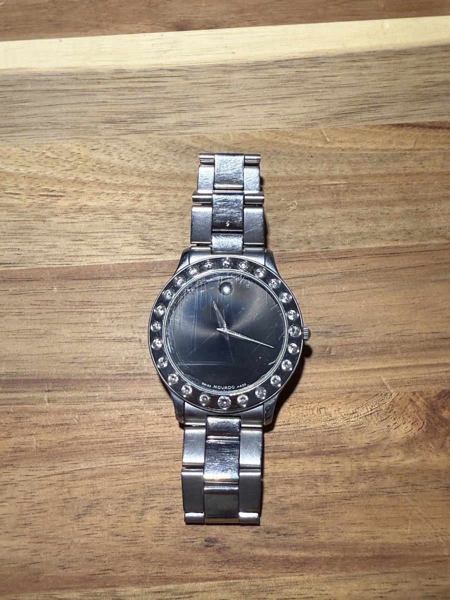 趣味・スポーツ・実用 MOVADO HISTORY Movado Men's Men's Museum Sport Watch in Stainless Steel and