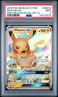 Pokemon Pikachu GX Pikachu/Eevee Special Coll. Black Star Holo Promo SM232 PSA 9
