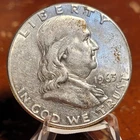 1963 US Franklin SILVER Half Dollar! "Philadelphia" Mint Super Nice Coin