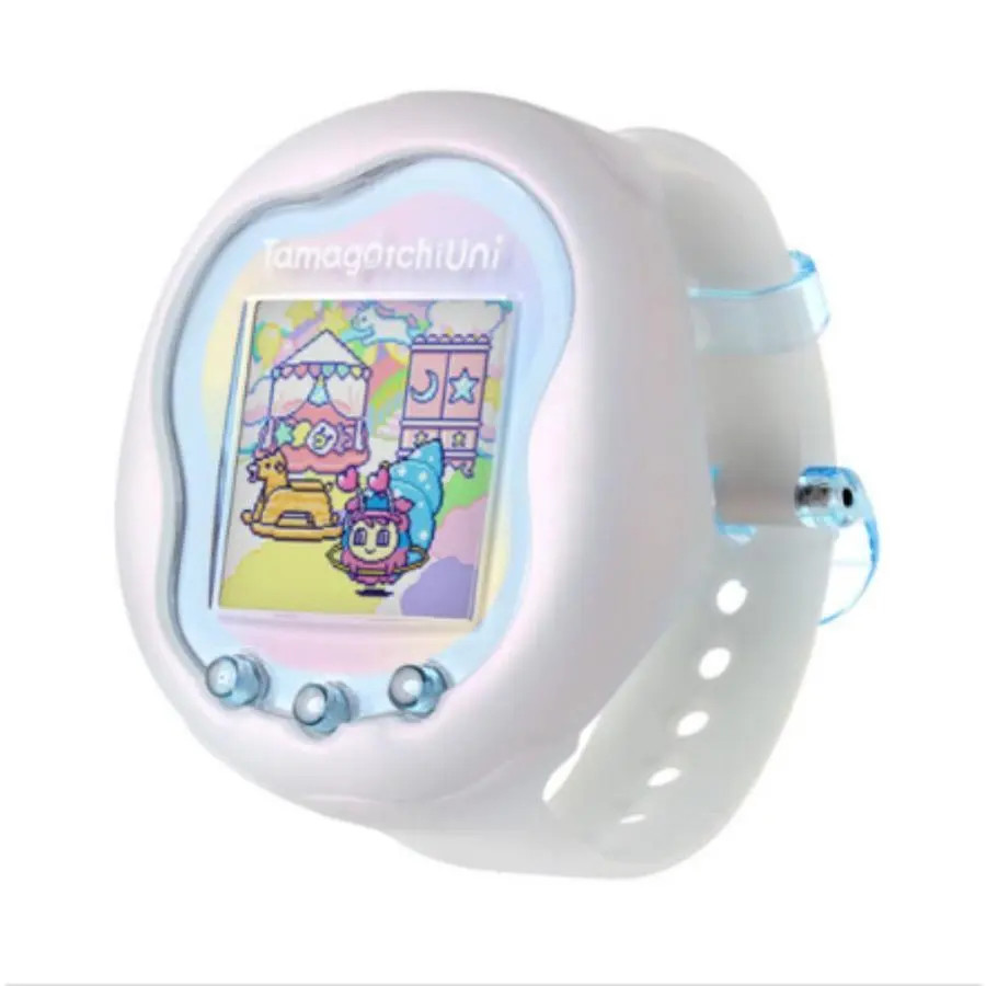 Tamagotchi Uni プリズムホワイト NEW Tamagotchi Uni Prism White Premium Bandai Limited Color from