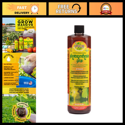 Premium Photosynthesis Plus for Hydroponics & Soil - Grow Fruits, Veggies, Herbs