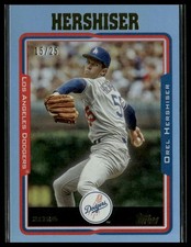 2025 Topps Archives #217 Orel Hershiser Blue Foilboard #/25