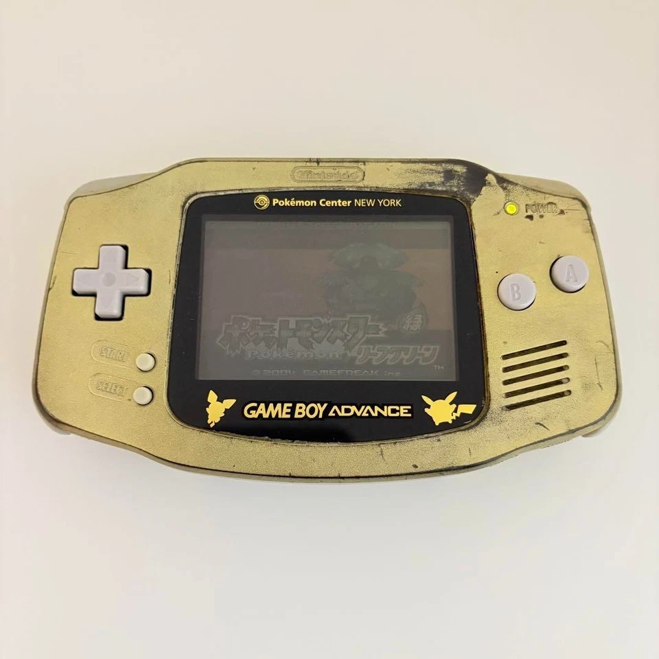 Nintendo Game Boy Advance Console Pokemon Center New York Limited Pikachu Used - Image 2 of 4