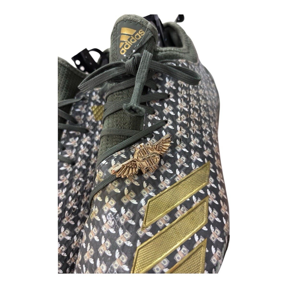 2018 Adidas ADIZERO 5 Star AdiMoji Pack “Money” Green SIZE 11
