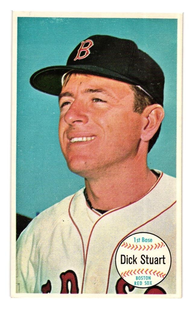 1964 Topps Giant Short Print - Dick Stuart (#42)  Boston Red Sox