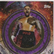 Topps WWE Universe Solo Sikoa Jey Uso The Rock Rikishi Numbered 2025 Lot 4