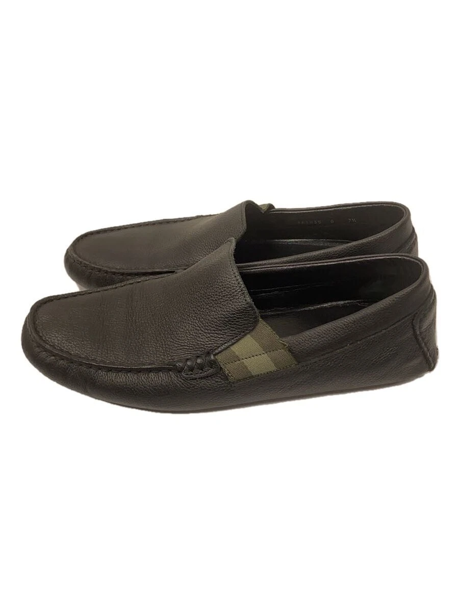 Baskets décontractées Gucci Driving Shoes UK7.5 cuir noir occasion