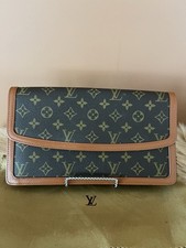 Louis Vuitton Pochette Dame Brown Monogram Vintage Preloved