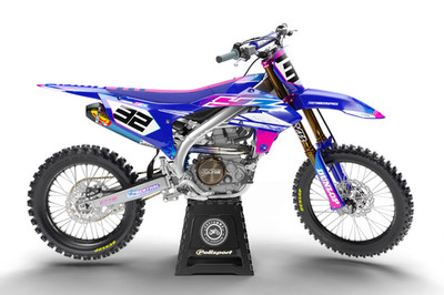 CustomMX: Grafik Kit passend für alle Yamaha YZ YZF WR WRF Modelle 85 12 250 450 426