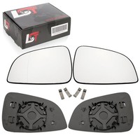 2X AußEnspiegel Glas AsphäRisch Konvex Links Rechts FüR Opel Astra H Ab 10/2009