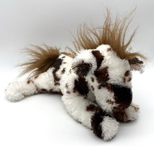 Vintage Wishpets Major the Brown White Pinto Horse 14 Plush Toy 2002