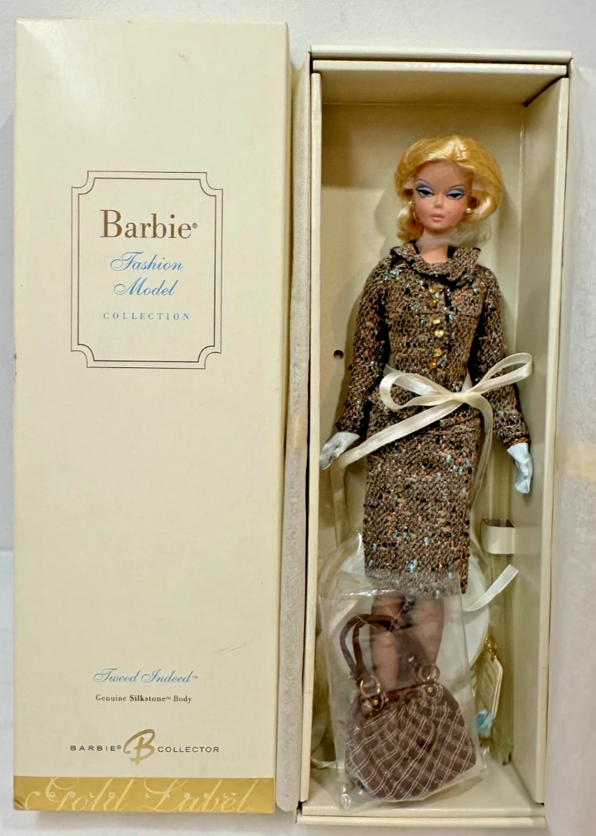 Silkstone, Fashion Models Cloth Barbie Dolls & Doll Playsets Gold